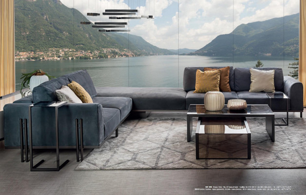 Wohnlandschaft Ecksofa L Form Canapé Massivholz Miwwelen Sofa Design Miwwelen Italien.