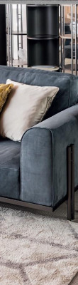 Wohnlandschaft Ecksofa L Form Canapé Massivholz Miwwelen Sofa Design Miwwelen Italien.