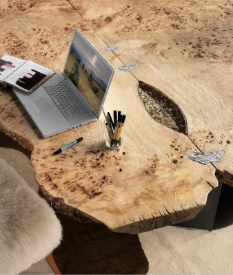 Iessdësch Design Miwwelen Ariichtung Dëscher Massivholz Dësch Neit Luxus Italienesch