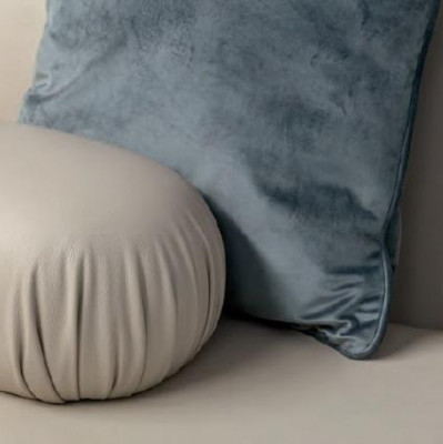 Eckcouch L-Form Gepolstert Couch Sofa Sofaen Wunnzëmmer Miwwelen Italien Bizzotto