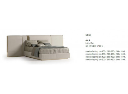 Duebelbett Duebel Bizzotto Miwwelen Bett Schlofzëmmer Italienesch Miwwelen Better Nei