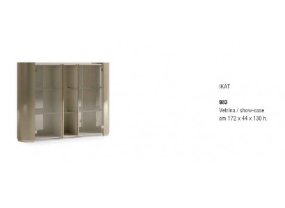 Wunnzëmmer Glasschaf Vitrine Vitrinen Schaf Regal Holz Schaf System Regaler