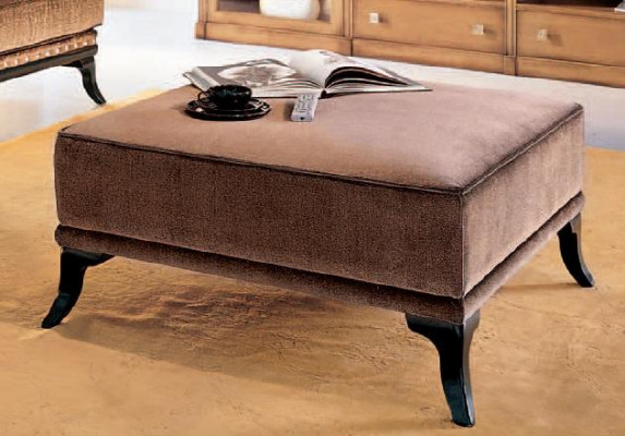 Wunnzëmmer moderne Stil Wunnzëmmer Wunnwand 3tlg Hocker 2 Fauteuils Miwwelen Italien
