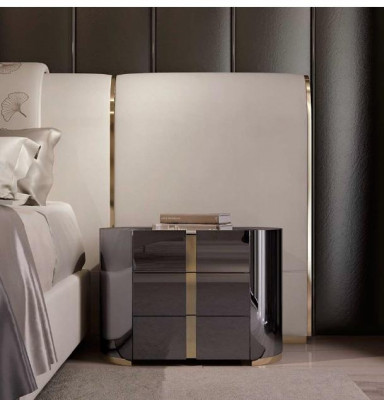 Luxus Schlofzëmmer Bett Duebelbett Miwwelen Designs Italien Bizzotto Better Polster