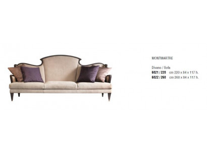 Textil Sofa Canapé Polstersofa 3 Sëtzer Canapéën Sofas Art déco Dräisëtzer Nei