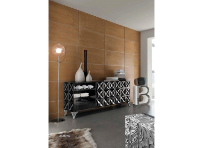 TV Lowboard RTV XXL Schaf Dësch Wunnzëmmer Holz Luxus Neit Modern Sideboard