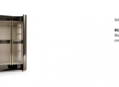 Bar Schaf Haus Modern Schief Wand Regal Holz Vitrin Miwwelen nei Vitrinnen Glas