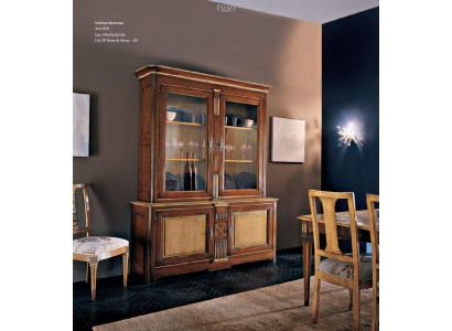 Schief, Ariichtung, Vitrine XXL, Glasschaf, Anrichte, Miwwelen, Klassesch Regaler