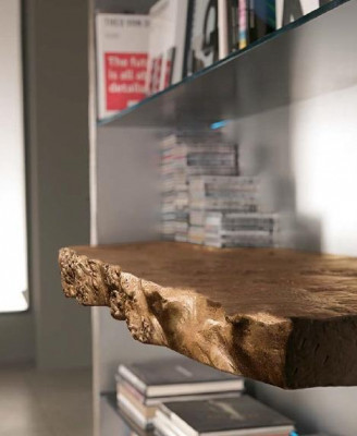 Wunnzëmmer Schaf Bicherregal Holz Büro-Schaf Regal Schranken Vitrinn Italien
