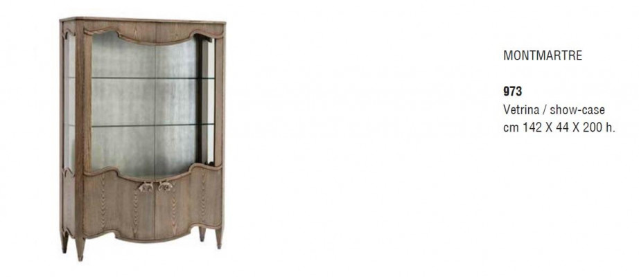 Italienesch Ariichtung Vitrinnen Glas Schief Vitrin Barock Miwwelen