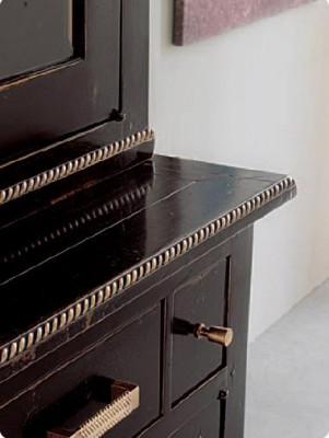 Antik Stil Kommode Sideboard Kommoden Holz Schaf Anrichte Klassesch Barock