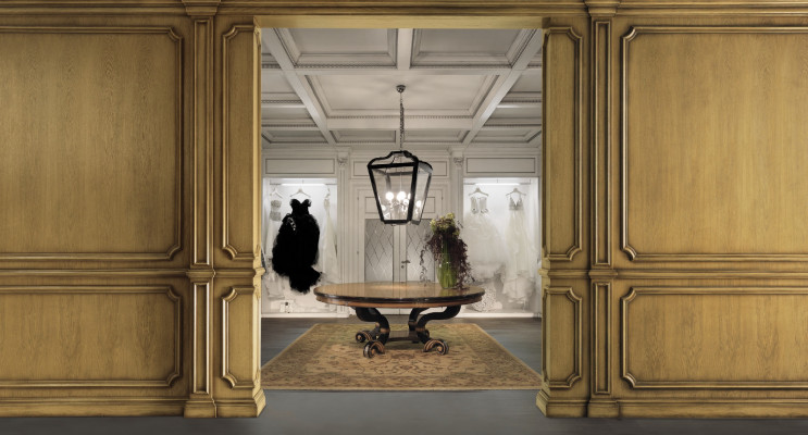 Iessdësch Ronnd Dësch Iesszëmmer Iess Holz Design Dëscher Ronnd Klassesch Italienesch