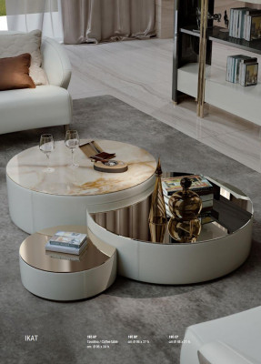 Couchtisch 3 Deeler Set Couchtischen Design Wunnzell Miwwel Italien Bizzotto Dëscher