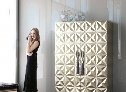 Barschaf Wunnzëmmer Massivholzschaf Miwwelen Bizzotto Miwweldesign Kabinett