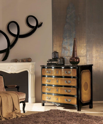Kommoden Bizzotto Design Wunnzëmmer Ariichtung Holz Massiv Luxus Kommode Design