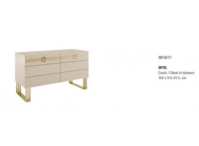 Schlofkummer Holz Design Anrichte Säit Neit Kommode Schaf Regal Kommoden Luxus
