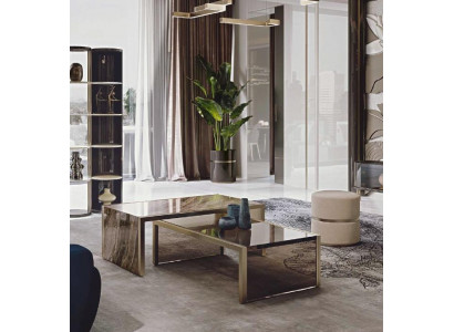 Glasmiwwel Canapé Dësch Hocker Wunnzëmmer Miwwel Canapé-Dëscher Dësch Design Dëscher Nei
