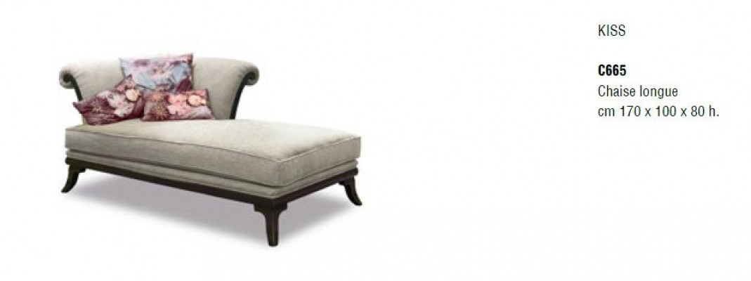 Art déco Textil Komfort Luxus Chaise Lounge Relax Chaise Lounge Chaiselongue