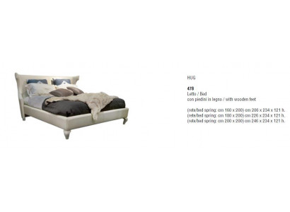 Duebelbett Duebel Bizzotto Miwwelen Neien Design Schlofzëmmer Italienesch Miwwelen Neien