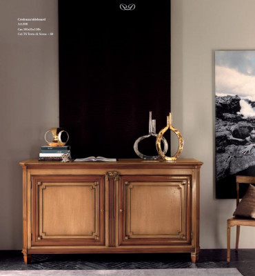 Sideboard Fernsehkabinnett Lowboard XXL Schaf Tisch Neiwunnzëmmer Holz RTV Hotel Luxus Nei