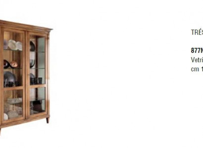 Wunnzëmmer Anrichte Glas Schaf Vitrin Iesszëmmer Anrichte Holz Schief Miwwelen