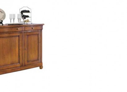 Anrichte Sideboard Schublad Vitrinn Wunnzëmmer Holz Buffetschaf Miwwelen Italien