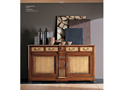 Massiv Italienesch Miwwel Ariichtung Héichschaf Kommode Sideboard Schranken