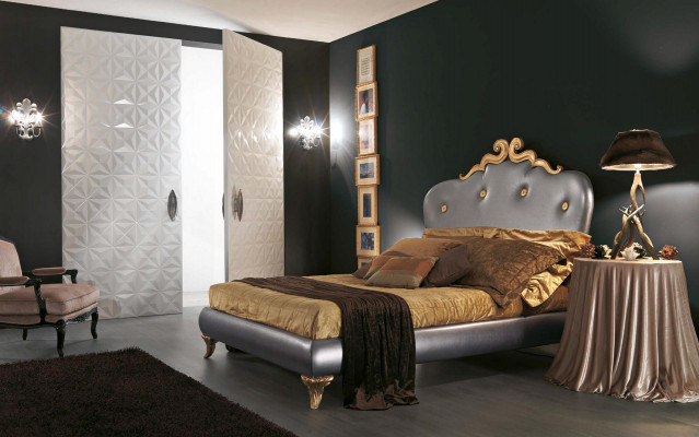 Bett Miwwelen fir Schlofkummer Duebelbett Holzbett Designbett Bizzotto Better Nei