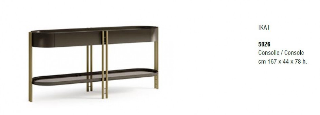 Italienesch Miwwelen Niewentafel Konsolentafel Designer Dësch Wunnzëmmerdësch