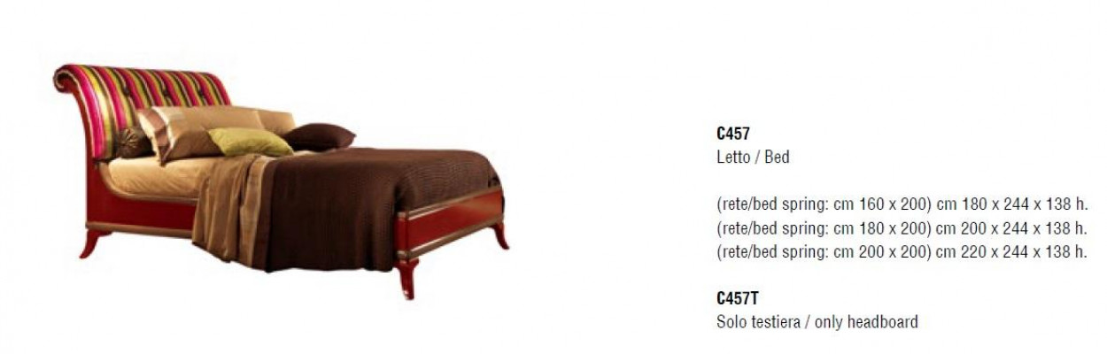 Duebelbett Duebel Bizzotto Miwwelen Neit Design Schlofzëmmer Italienesch Miwwelen Neit