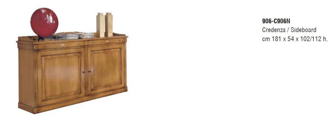 Wunnzëmmer Holz Buffetschaf Nei Dressoir Anrichte Kommode Schachtel Vitrin