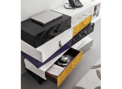 Kommodenschubladen Holz Sideboard Schaf Schiefen Massiv Kommoda Wunnzëmmer