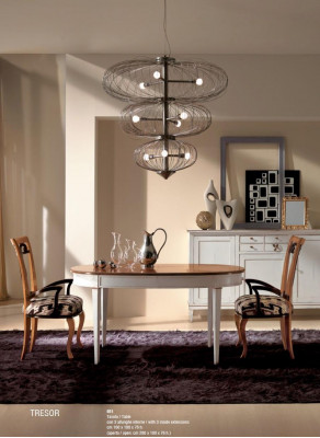 Iessdësch Auszéierbar Dësch Holz Dëscher Modernen Design Iesszëmmer Ess Luxus Miwwelen
