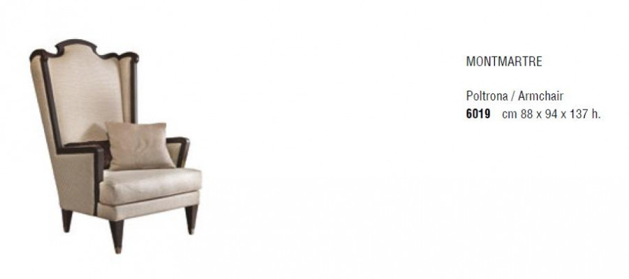 Designsesselen Oueresessel Italienesch Miwwelen Gepolstert Sofa 1-Sëtzer mat Textil