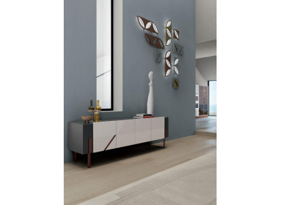 Sideboard Italienesch Miwwelen Wunnzëmmer Massivholz Schaf Luxus Design Nei