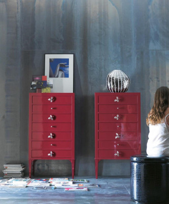 Kommoden héichschaf Sideboard Schief Miwwelen Massiv Italienesch Ariichtung