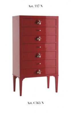 Kommoden héichschaf Sideboard Schief Miwwelen Massiv Italienesch Ariichtung