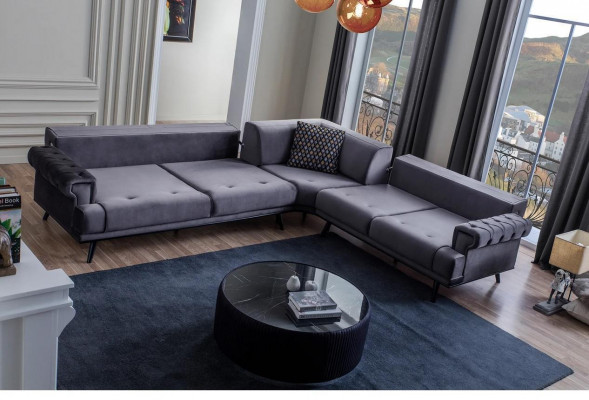 Exklusivt gro Ecksofa L-Form Designer Sofa Modern Wohnzimmer Canapé