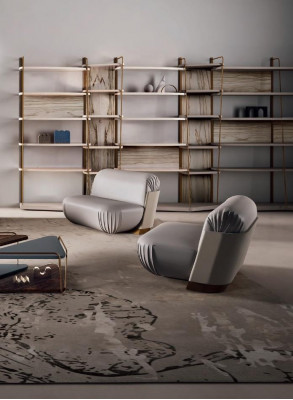 Fotel Wunnzëmmer Miwwelen Fauteuil Design Still Bizzotto Stull Italienescht Neit