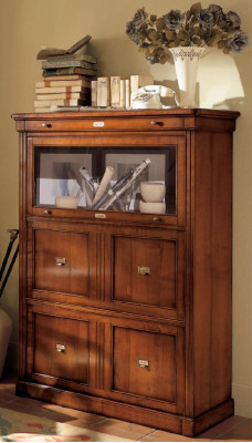 Schief Schlofzëmmercloset Closet Regal Schiefbicher Bicher Regal Closet Massivholz
