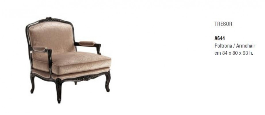 Wunnzëmmer Luxus Miwwelen Design Still Art Deco Design Fauteuil Textil Einsëtzer Nei