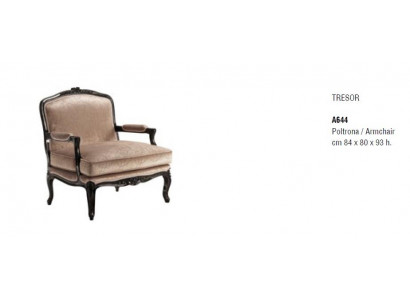 Wunnzëmmer Luxus Miwwelen Design Still Art Deco Design Fauteuil Textil Einsëtzer Nei