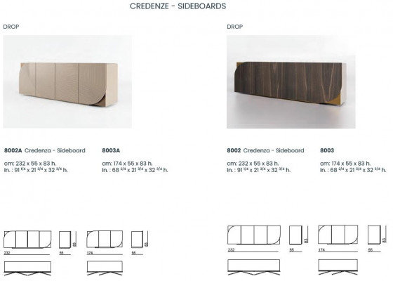 Sideboard Kommode Design Ariichtung Lowboard Kommoden Italienesch Miwwelen Nei