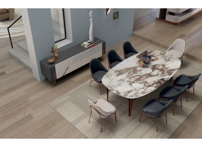 Iessdësch Iesszëmmer Dësch Design Italienesch Miwwelen Kichendësch Bizzotto Dëscher