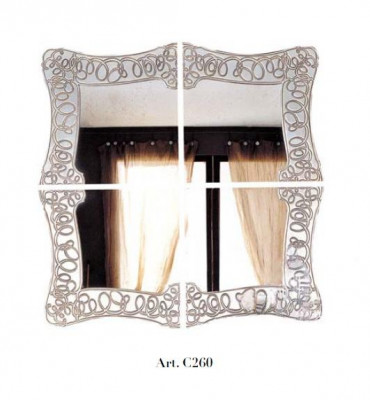 Modernt Design Spigel Wandspigel Quadratesche Wandspigel - Modell С260 Nei