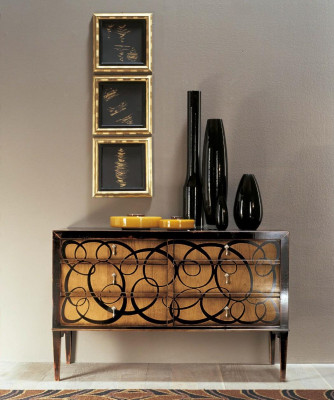 Komode Stil Holz Luxus Lowboard Kommode Anrichte Schaf Garderob Sideboard