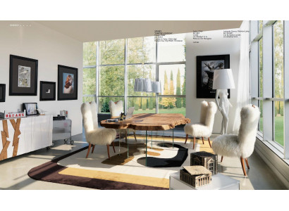 Wunnzëmmer Stéilampe Luucht Stéiluuchten XXL Design Luucht Figur Skulptur Nei
