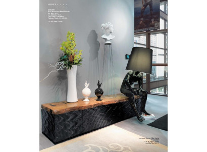Wunnzëmmer Stehlampe Luucht Steh Luuchten xxl Design Lampe Figur Skulptur Nei