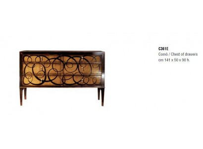 Kommode Schëffela Holz Sideboard Schaf Schief Massiv Kommoden Wunnzëmmer