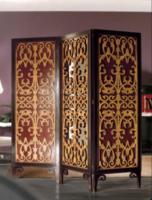 Standregal Holz Regaler Trennwand Neien Design Trennmauer Regal Wunnzëmmer